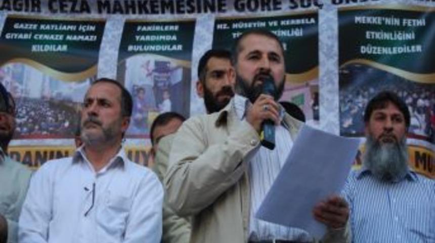 İhya Der y&ouml;neticilerine verilen cezaya tepki