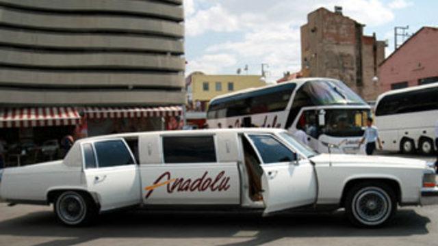 Otobüs firmasından limuzinli servis