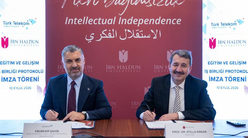 T&uuml;rk Telekom ve İbn Haldun &Uuml;niversitesi&rsquo;nden yarının d&uuml;nyasına stratejik yatırım