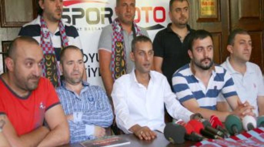 Trabzonsporlu taraftarlardan TFF ve Kul&uuml;pler Birliği&rsquo;ne tepki