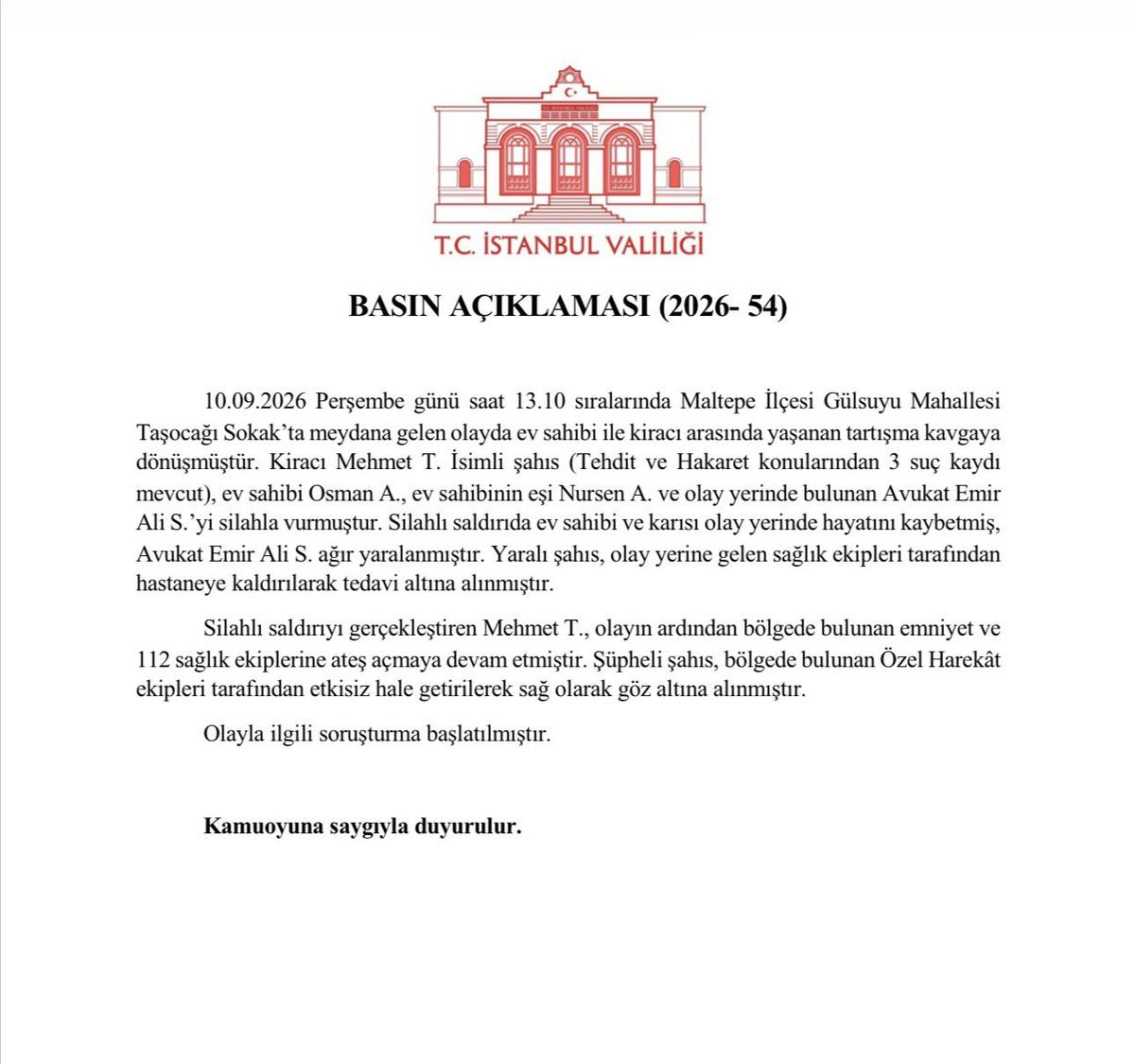 Maltepe de silahlı saldırı! 2 &ouml;l&uuml;, 1 yaralı: Saldırgan b&ouml;yle yakalandı 4