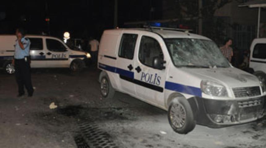 Polise&nbsp;molotoflu&nbsp;saldırı