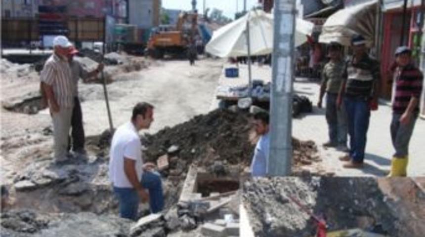 Doğalgaz borusu patladı, panik yaşandı
