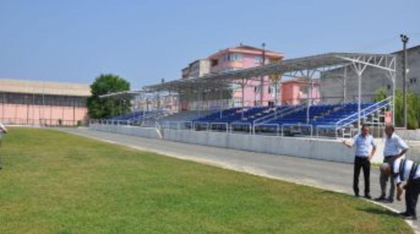 G&uuml;reş sahasında hazırlıklar devam ediyor