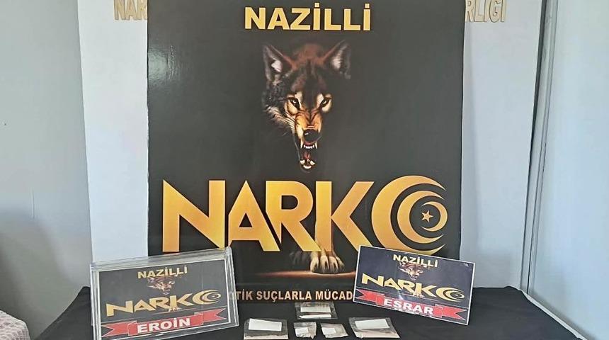 Nazilli&rsquo;de uyuşturucu operasyonu: 3 ş&uuml;pheli tutuklandı