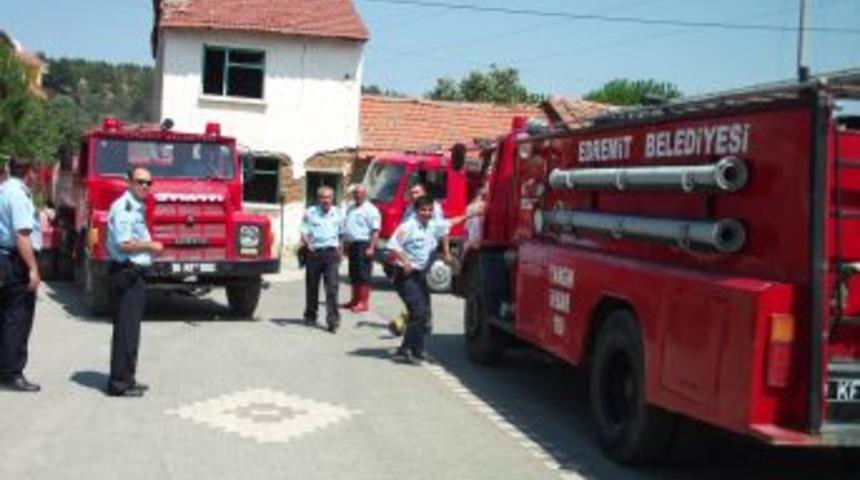 Yangın ihbarında yanlış adres verildi