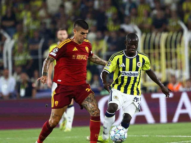 Fenerbah&ccedil;e Şampiyonlar Ligi'ne 1 puanla başladı! Roma ile yenişemedi