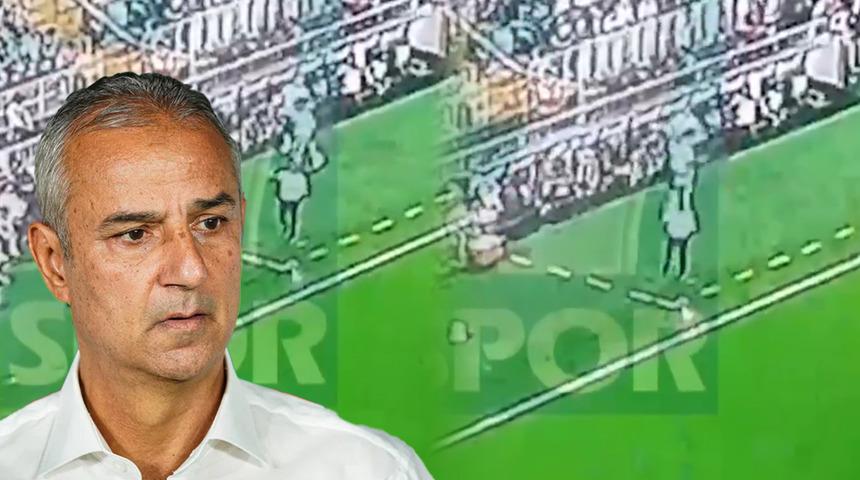 İşte İsmail Kartal'a su şişesi atıldığı an! Başsavcılık harekete ge&ccedil;ti, şahıs g&ouml;zaltına alındı