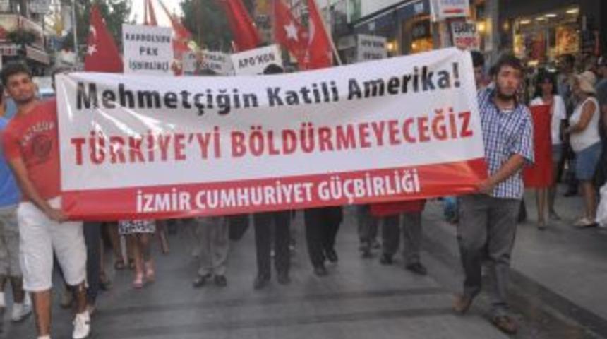 Silvan'daki hain saldırı İzmir'de protesto edildi