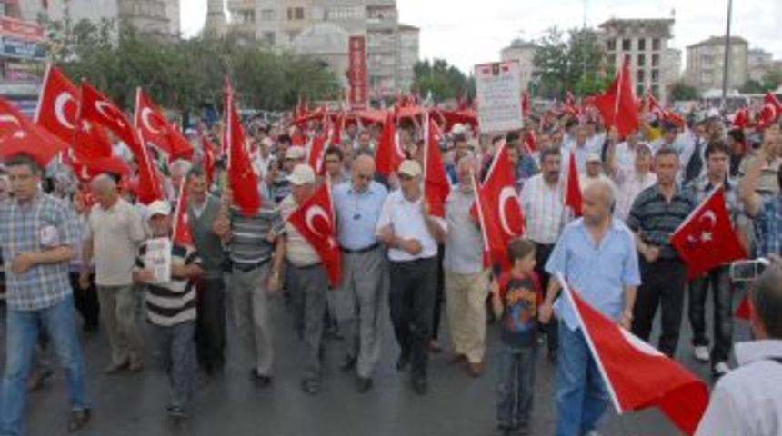 Kayseri&rsquo;de ter&ouml;re tepki y&uuml;r&uuml;y&uuml;ş&uuml;