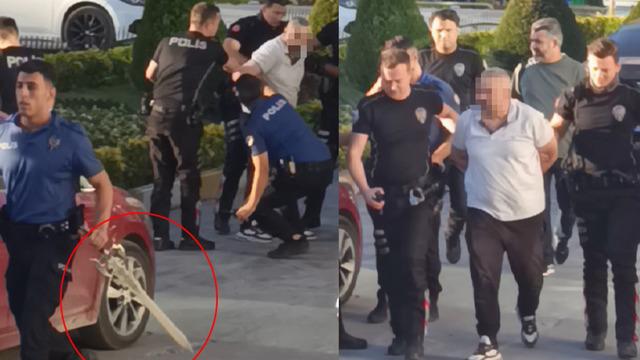 Kastamonu'da hareketli saatler! Silah ve kılıçla belediyeyi basıp ateş açtı