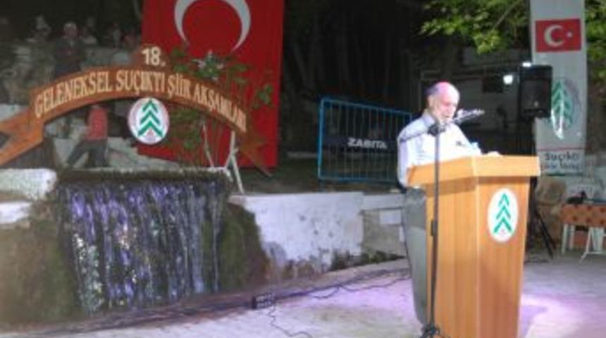 Şiir Sevdalıları Su&ccedil;ıktı'da