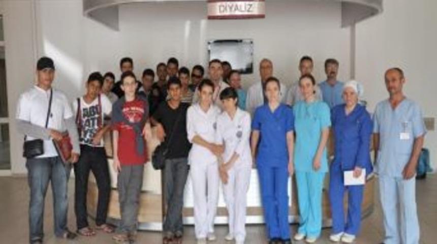 Moritanyalı &ouml;ğrencilerden vefa ziyareti