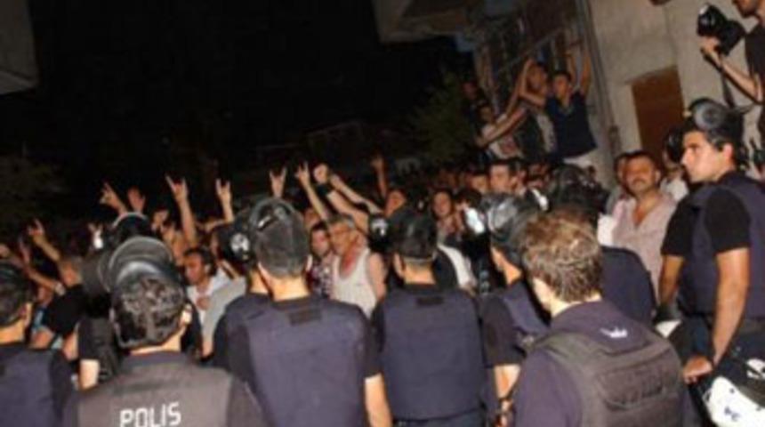 Zeytinburnu'nda gergin gece