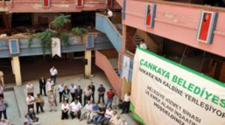 &Ccedil;ankaya Belediyesi, SSK İşhanı&rsquo;ndaki projesini m&uuml;dahalelere karşı saklı tutacak