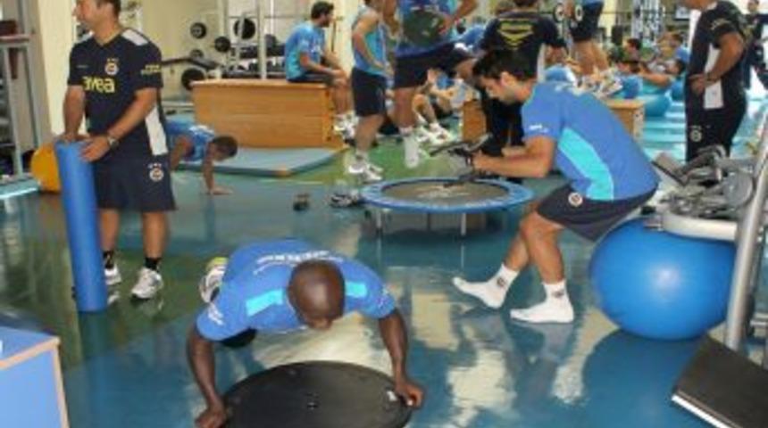 Fenerbah&ccedil;e, kuvvet ve dayanıklılık &ccedil;alıştı
