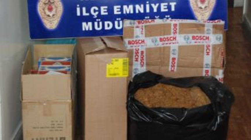 Emniyet 140 kilo ka&ccedil;ak t&uuml;t&uuml;ne el koydu