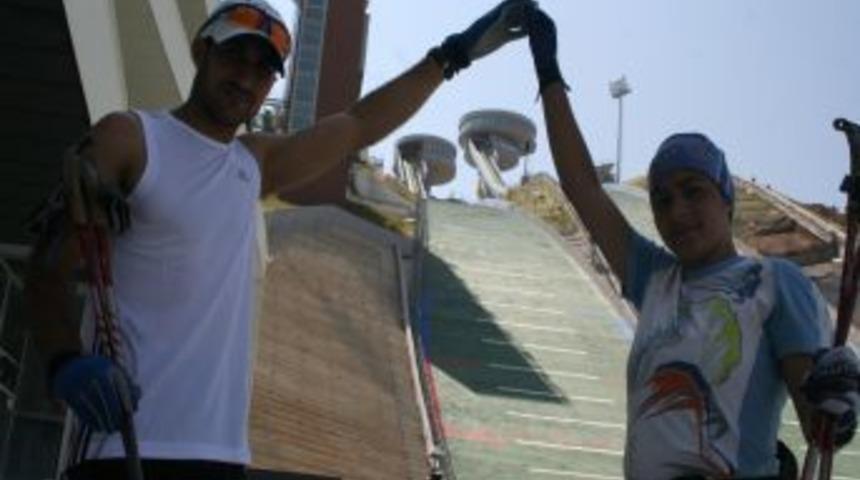 Oğlağo ve &Ccedil;etinkaya yaz ortasında kış hazırlığı yapıyor