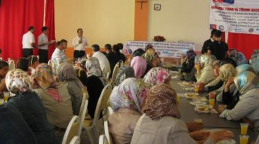 'Kadınşehri Projesi'ni tamamlayan 90 bayan sertifikalarına kavuştu