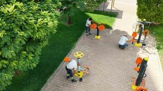 Şehitkamil’de parklar yenileniyor