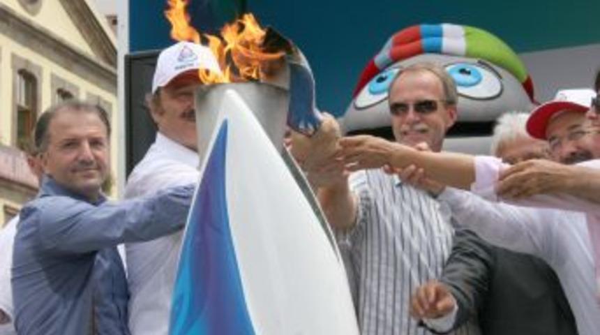 Olimpiyat meşalesi Trabzon&rsquo;da