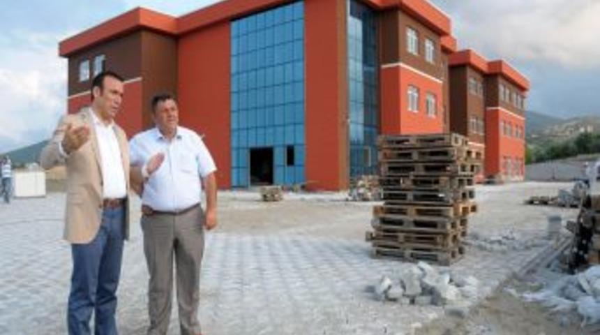 Canik&rsquo;te Bah&ccedil;eşehir Koleji'nin inşaatı s&uuml;r&uuml;yor