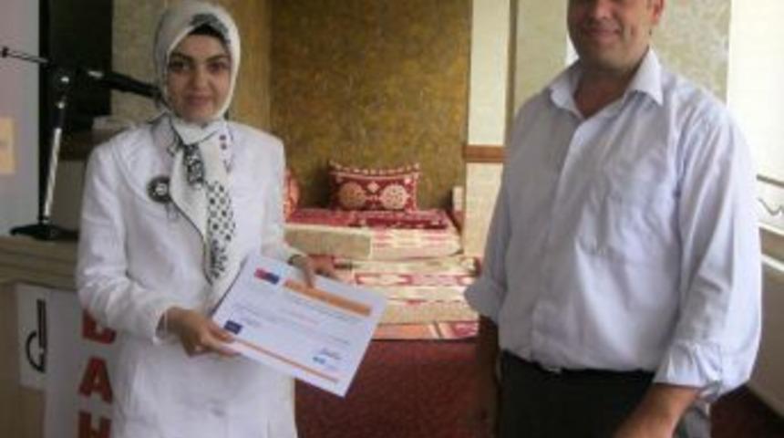 Bingöllü hanımların sertifika heyecanı