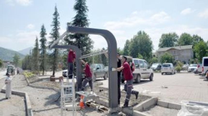 Sapancalılar, modern duraklara kavuştu