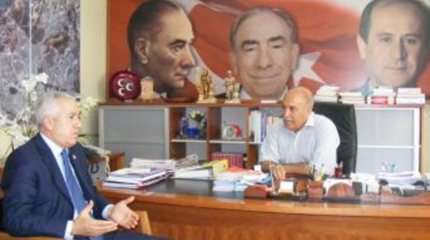 MHP'li Durmaz'dan ziyaret