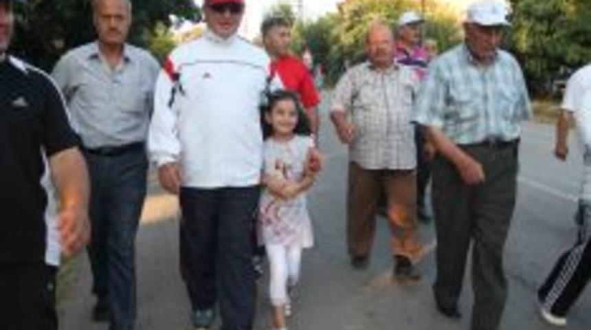 Uzuntarlada akşam y&uuml;r&uuml;y&uuml;ş&uuml;