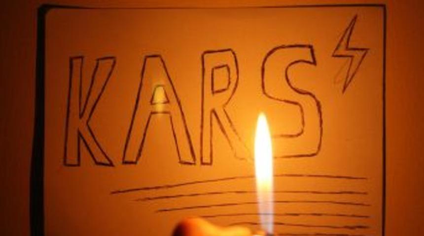 Kars'ta elektrik kesintisi