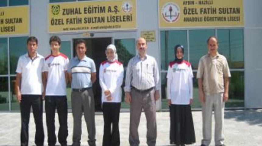 Nazilli &Ouml;zel Fatih Sultan Lisesi &ouml;ğrencisi LYS'de Aydın birincisi oldu