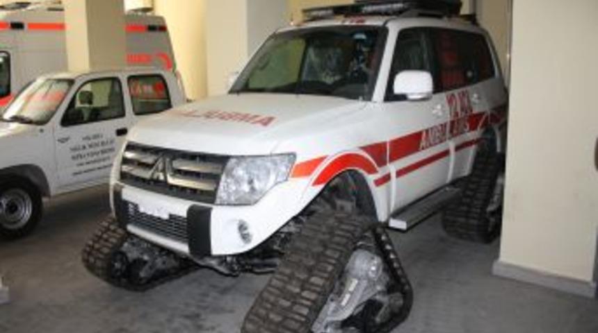 Sakarya 112'ye paletli ambulans tahsis edildi