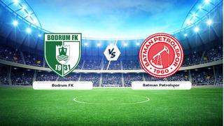 CANLI | Bodrum FK - Batman Petrolspor maç anlatımı! Maç ne zaman? Saat kaçta ve hangi kanalda? - 12 Eylül 2026