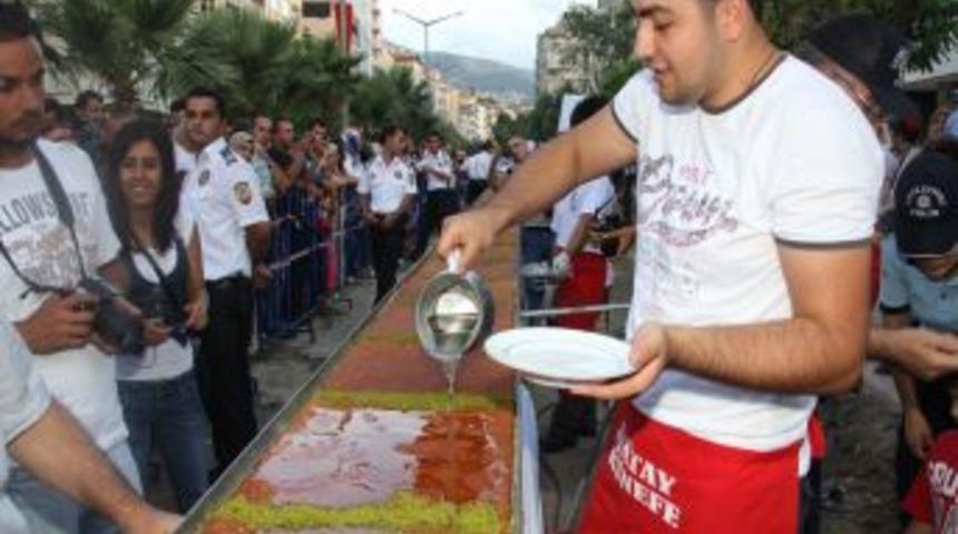 72 metrelik k&uuml;nefe yarım saatte t&uuml;kendi