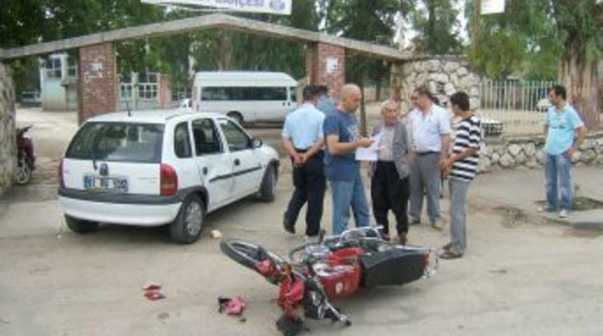 Aşırı hız kazaya neden oldu