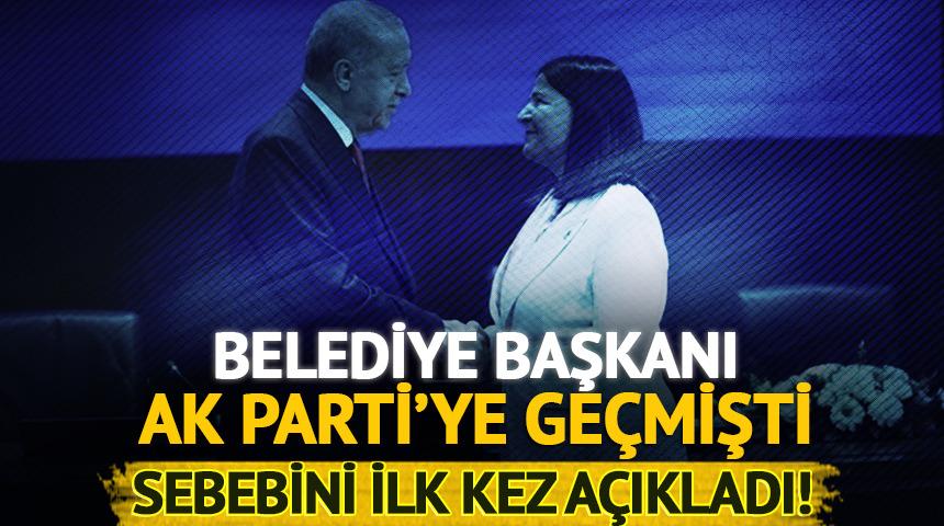 Fo&ccedil;a Belediye Başkanı Saniye Bora Fı&ccedil;ı AK Parti'ye katılmıştı! Sebebini ilk kez a&ccedil;ıkladı