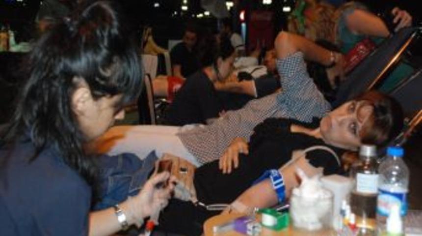 Ereğlili kartallar kan bağışı kampanyası d&uuml;zenledi