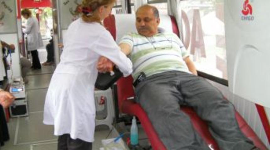 Erbaa&rsquo;da kan bağışı