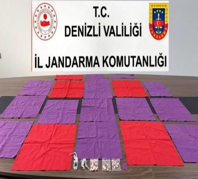Denizli’nin iki ilçesinde düzenlenen uyuşturucu operasyonunda 2 şüpheli tutuklandı 1