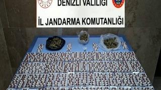 Denizli’nin iki ilçesinde düzenlenen uyuşturucu operasyonunda 2 şüpheli tutuklandı