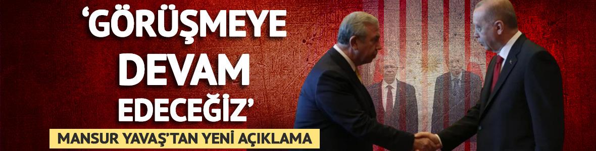Erdoğan'la g&ouml;r&uuml;şm&uuml;şt&uuml;... Mansur Yavaş'tan yeni a&ccedil;ıklama