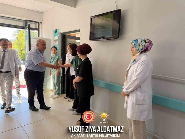 Milletvekilinden aile sağlık merkezinin yeni binasında inceleme 4