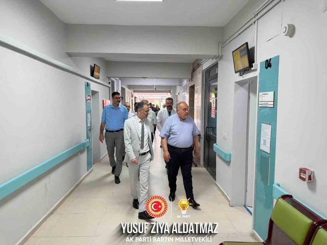 Milletvekilinden aile sağlık merkezinin yeni binasında inceleme 3
