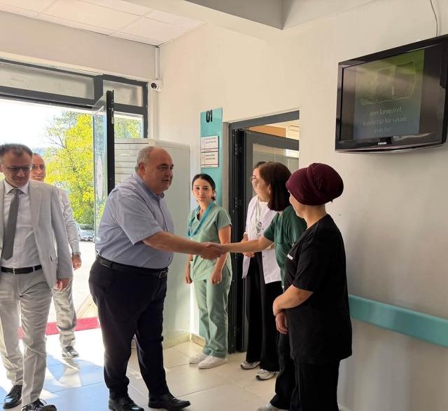 Milletvekilinden aile sağlık merkezinin yeni binasında inceleme 1