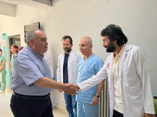 Milletvekilinden aile sağlık merkezinin yeni binasında inceleme