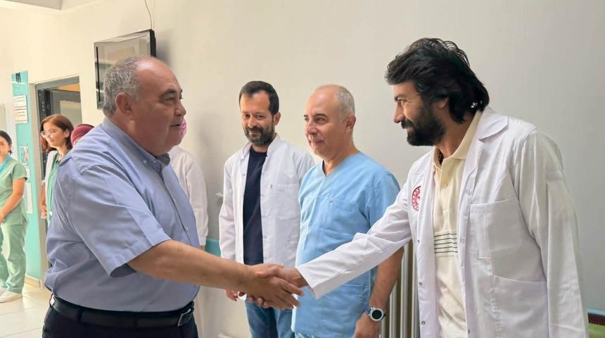 Milletvekilinden aile sağlık merkezinin yeni binasında inceleme