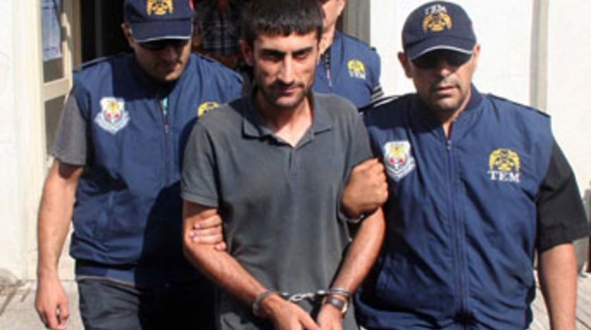 PKK'lı bombayla yakalandı