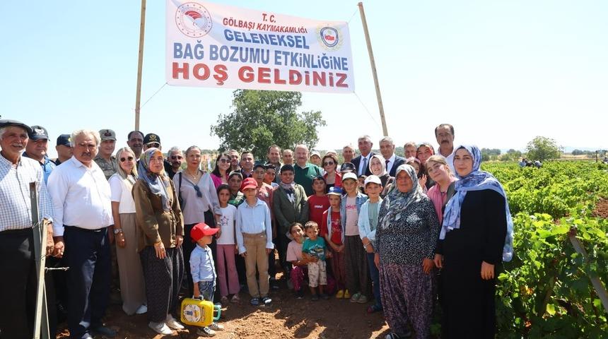 Adıyaman'da bağ bozumu şenlikleri başladı