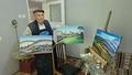 Hayvan otlat�rken ba�lad�! Usta ressam�n s�z�n� unutmuyor